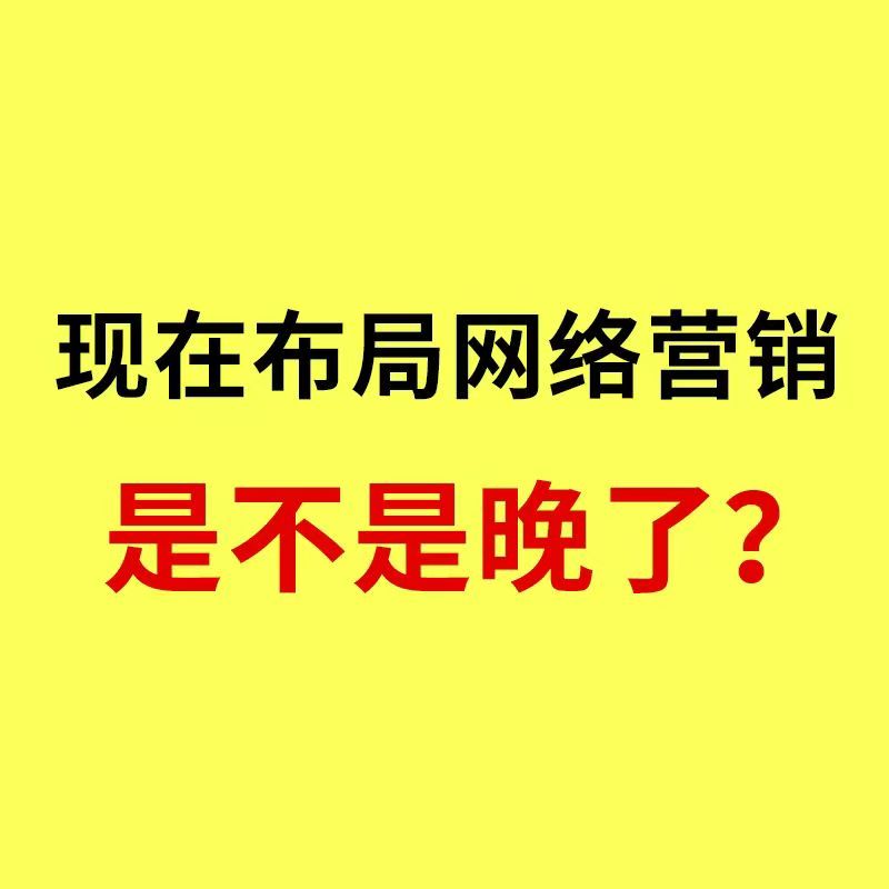 镇海工业品网络营销/2026年，制造业工厂布局网络营销，晚了吗？